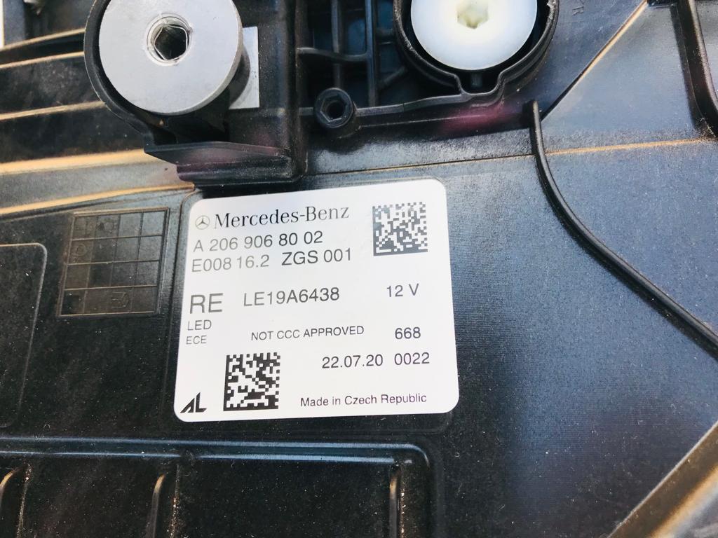 Mercedes Benz W206 C-class right side digital LED xenon headlight - Private Seller Mercedes Benz W206 C-class right side digital LED xenon headlight - Private Seller