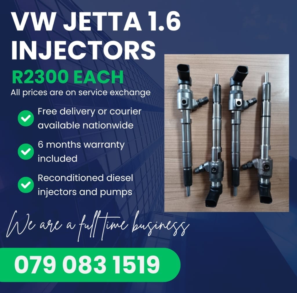 VW JETTA 1.6 INJECTORS FOR SALE WITH WARRANTY - Private Seller VW JETTA 1.6 INJECTORS FOR SALE WITH WARRANTY - Private Seller