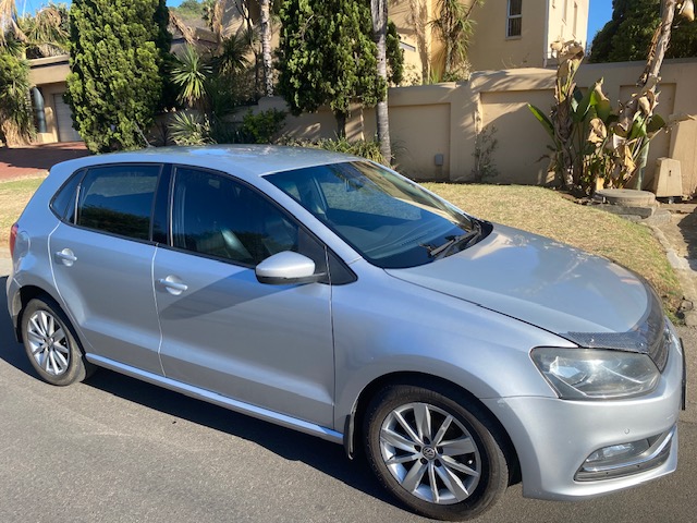 Silver VW Polo 1,2 TSI Comfortline
