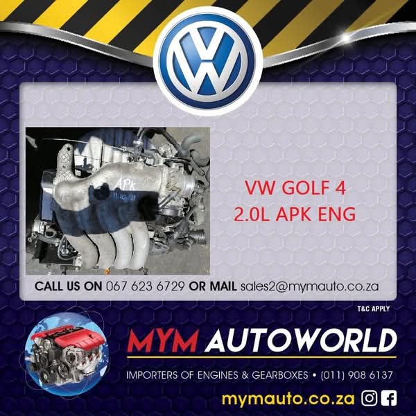 Imported vw APK engine at MYM ALBERTON - Private Seller Imported vw APK engine at MYM ALBERTON - Private Seller