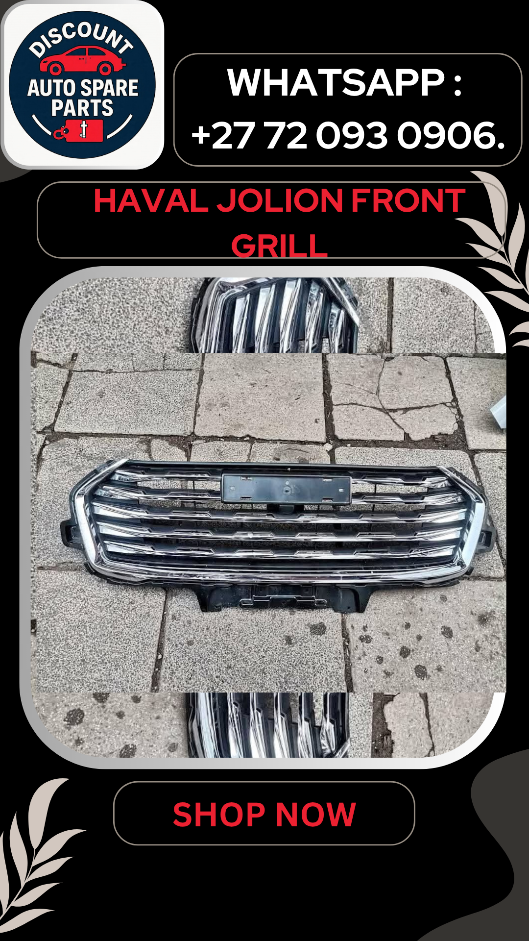 Haval Jolion Front Grill Call