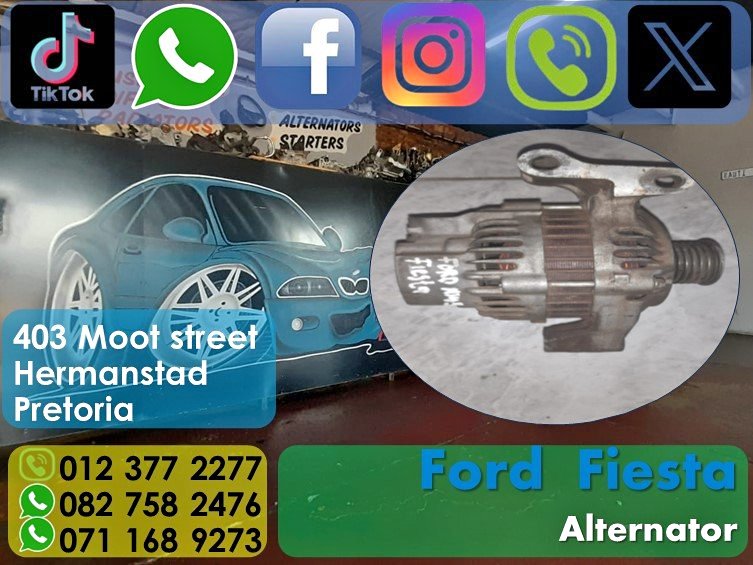 Ford Fiesta Alternator for sale. - Private Seller Ford Fiesta Alternator for sale. - Private Seller