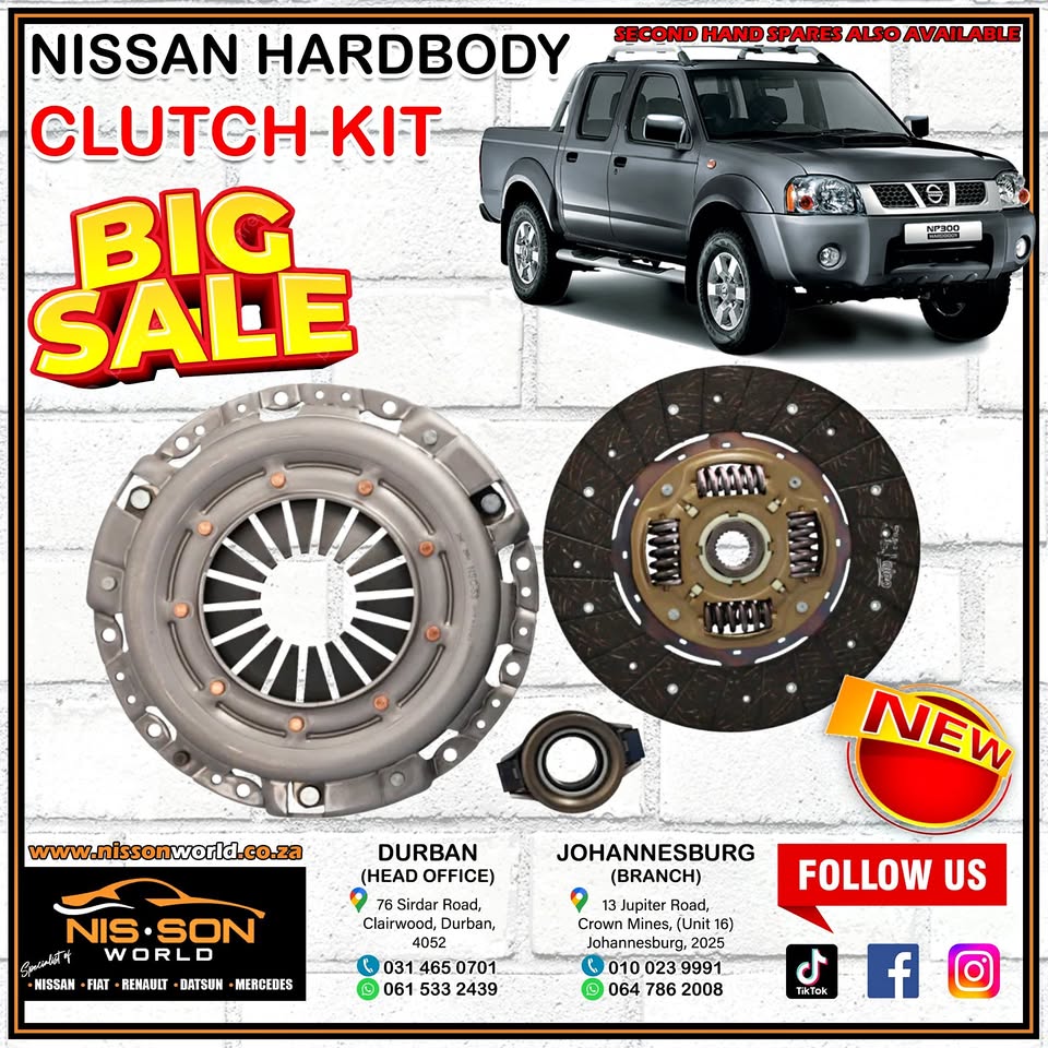 NISSAN HARDBODY CLUTCH KIT - Private Seller NISSAN HARDBODY CLUTCH KIT - Private Seller