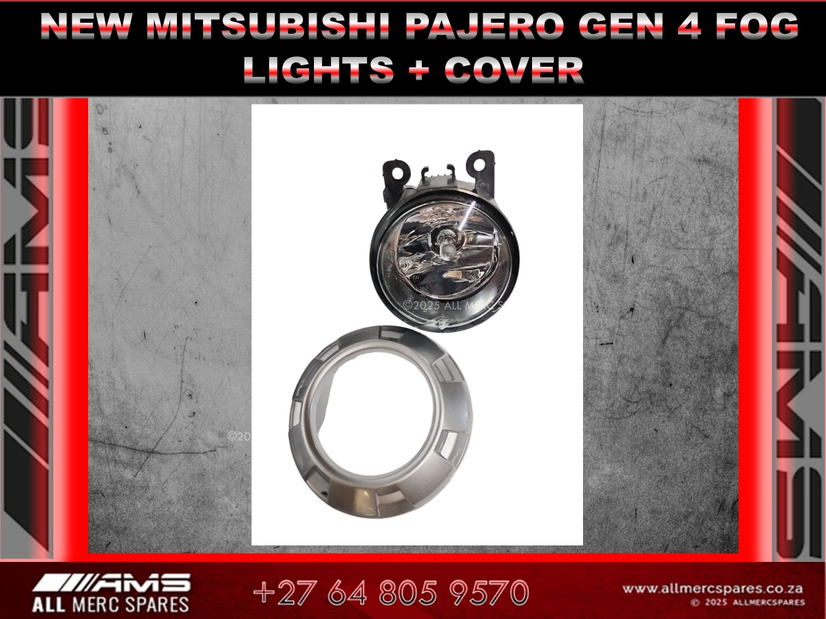 New Mitsubishi Pajero Gen 4 Fog Lights + Covers – Left & Right! - Private Seller New Mitsubishi Pajero Gen 4 Fog Lights + Covers – Left & Right! - Private Seller