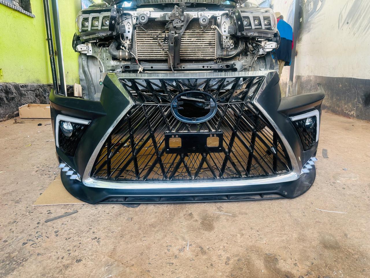 Toyota Hilux Gd6 New complete front Bumper with LED light for sale - Private Seller
