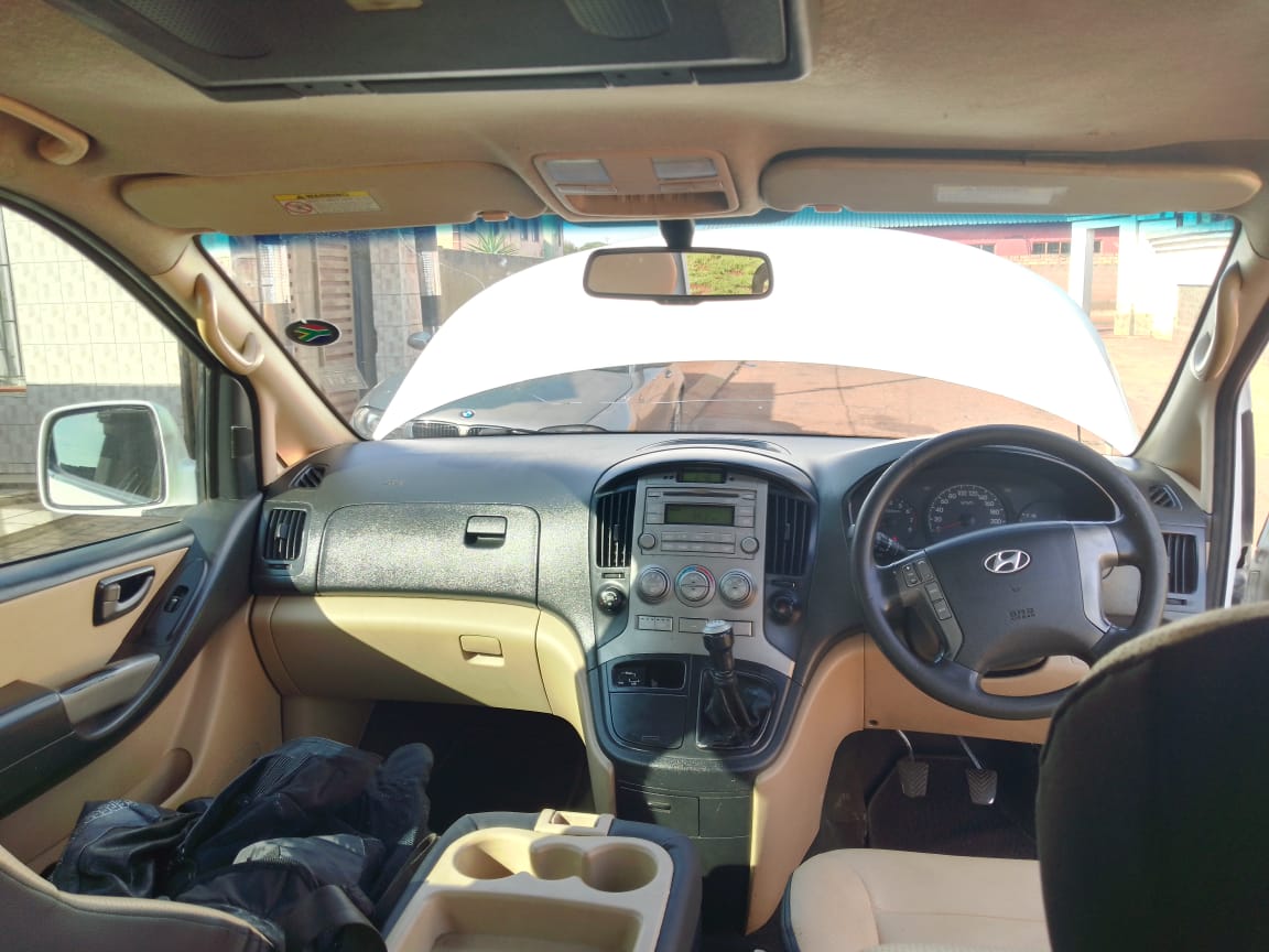 Hyndai H1, petrol . 8 seater Manual transmission 2012 model.
