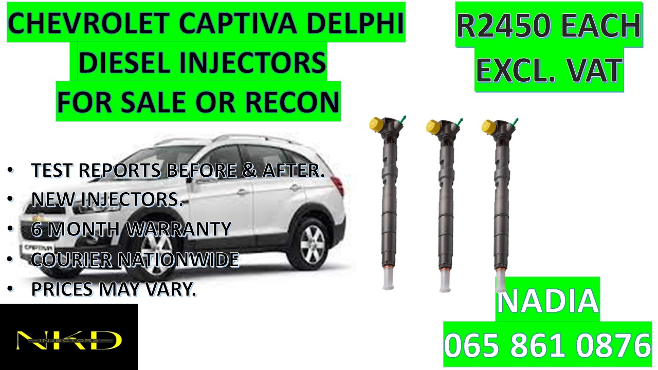 DIESEL INJECTORS FOR SALE FOR CAPTIV DELPHI - Private Seller DIESEL INJECTORS FOR SALE FOR CAPTIV DELPHI - Private Seller