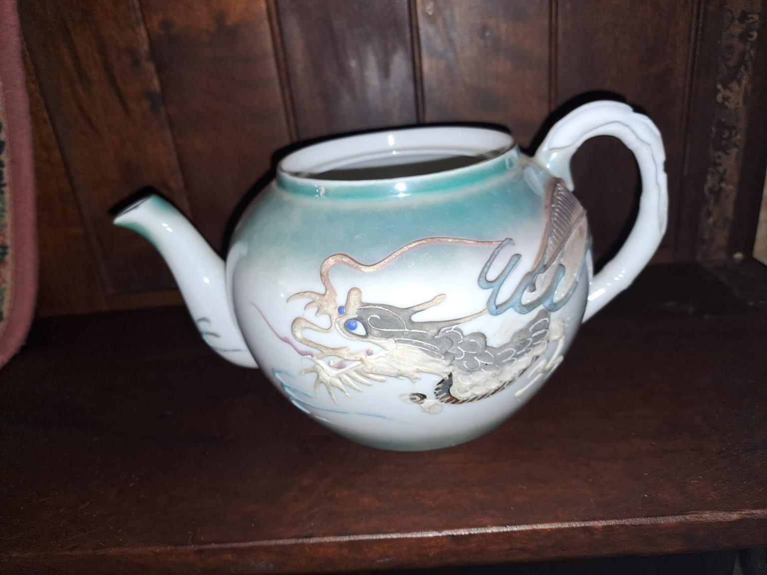 Antique Chinese tea and cake set for sale open to offers.