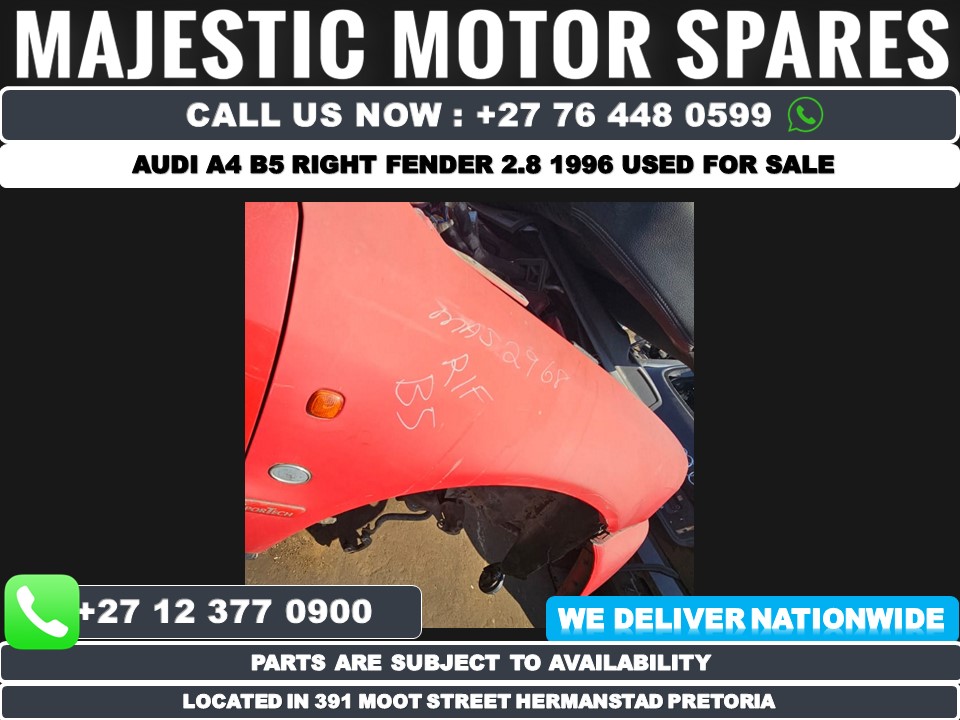 Audi A4 2.8 1996 R/F fender used for sale - Private Seller