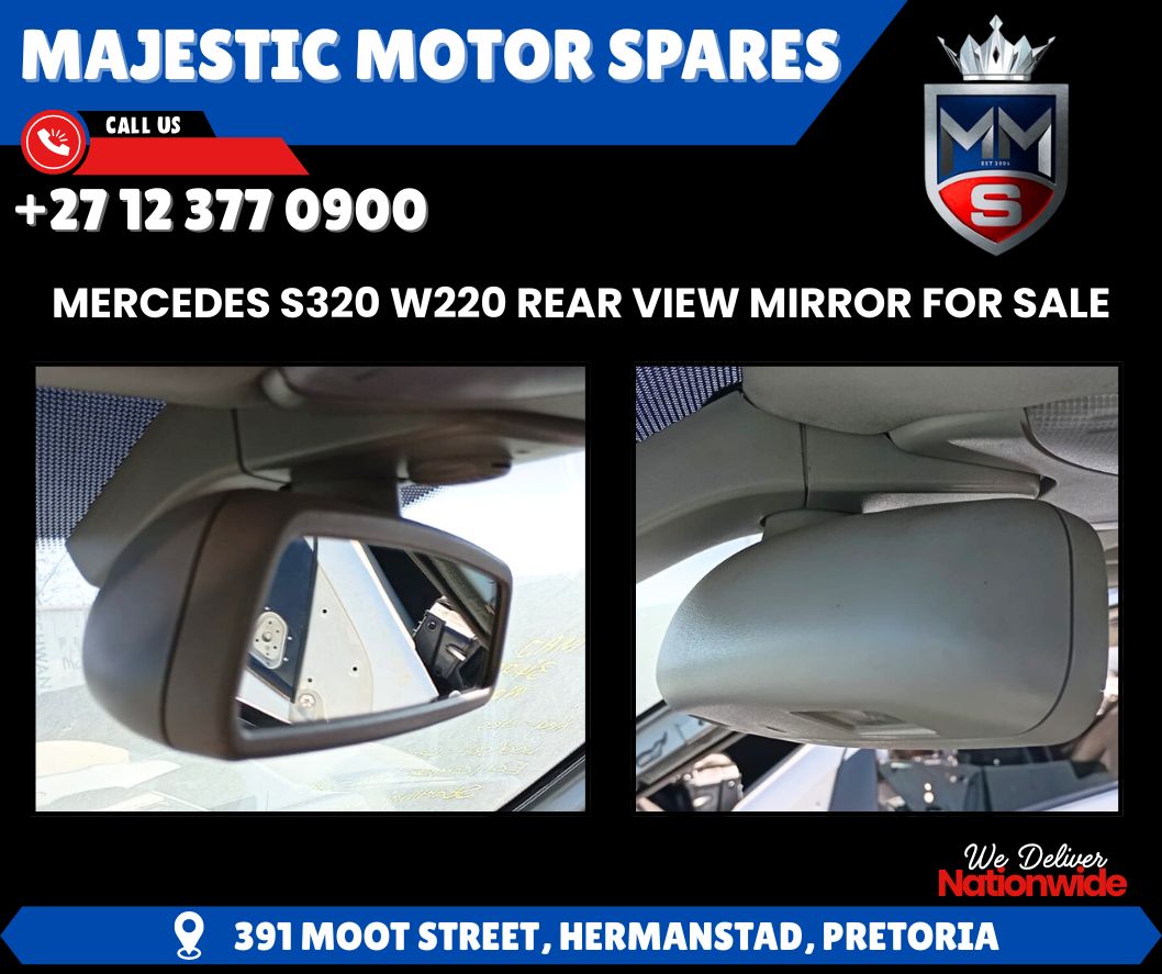 Mercedes S320 W220 Rear view mirror for Sale – Used - Private Seller Mercedes S320 W220 Rear view mirror for Sale – Used - Private Seller