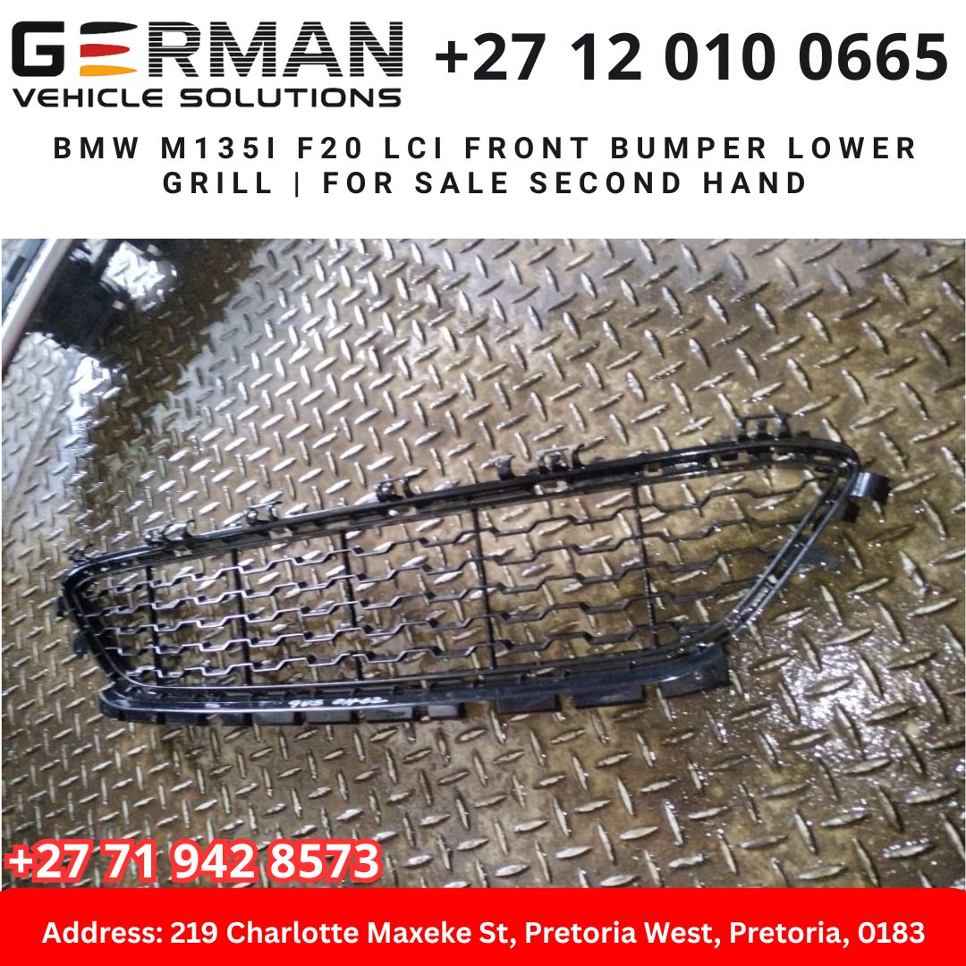 BMW m135i f20 lci front bumper lower grill for sale second hand - Private Seller BMW m135i f20 lci front bumper lower grill for sale second hand - Private Seller