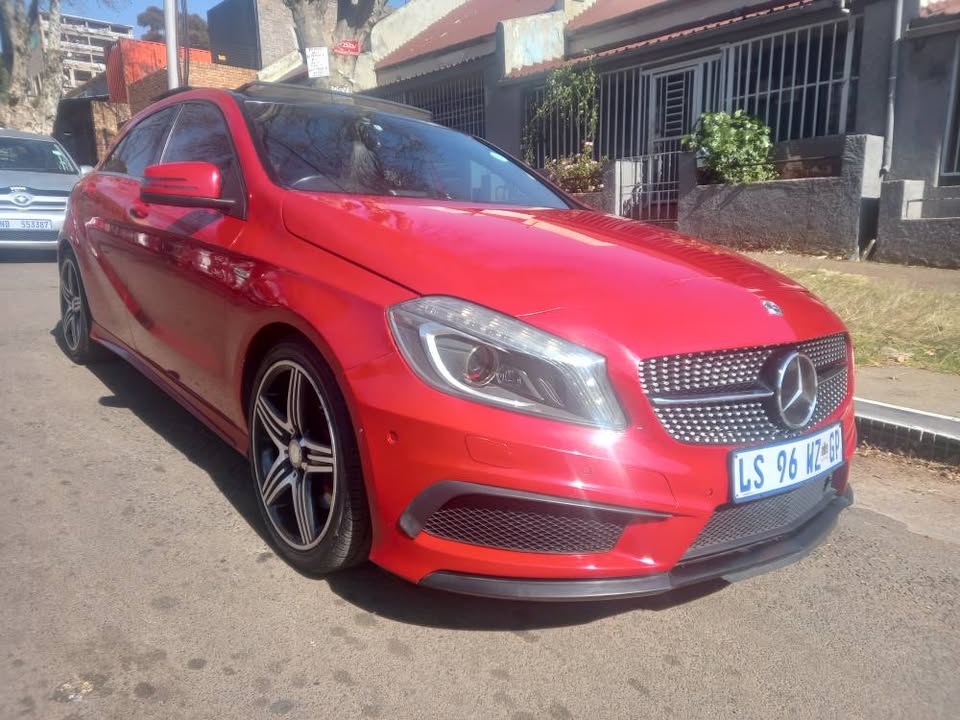 2015 Mercedes Benz A250 AMG PETROL, Automatic, Red, 89000kms Spare Sunroof, Leather