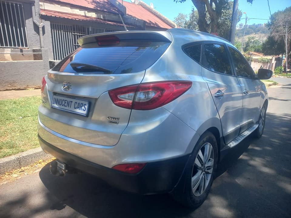 2015 HYUNDAI ix35 SUV 2.0 CRDI DIESEL, AUTOMATIC, SILVER COLOR, SUNROOF