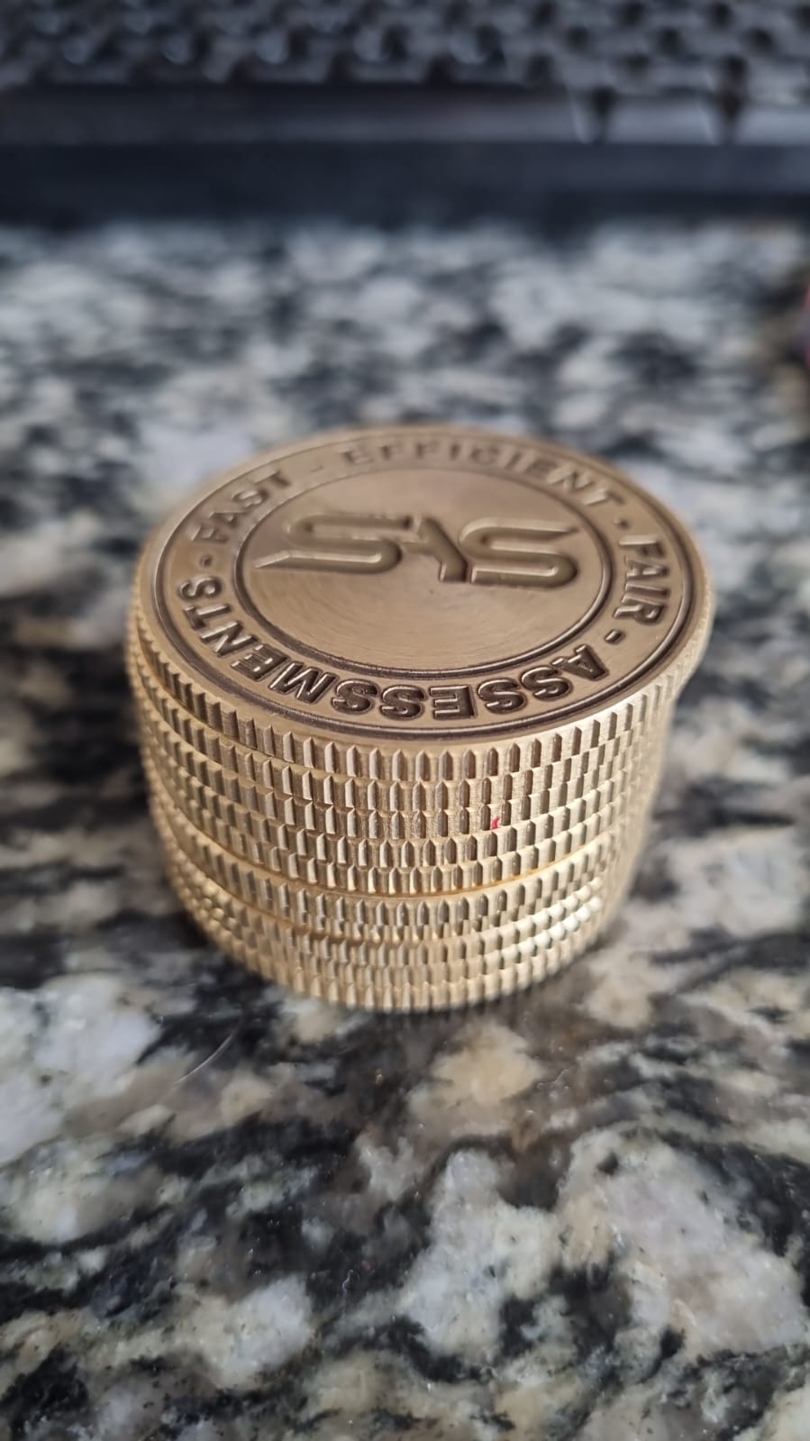Brass – Challenge Coins  –Custom Made–  (To Order) Brass – Challenge Coins  –Custom Made–  (To Order)