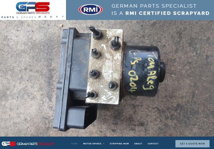 VW TOUAREG R5 2.5 TDI BAC 2006 USED REPLACEMENT ABS PUMPS FOR SALE - Private Seller