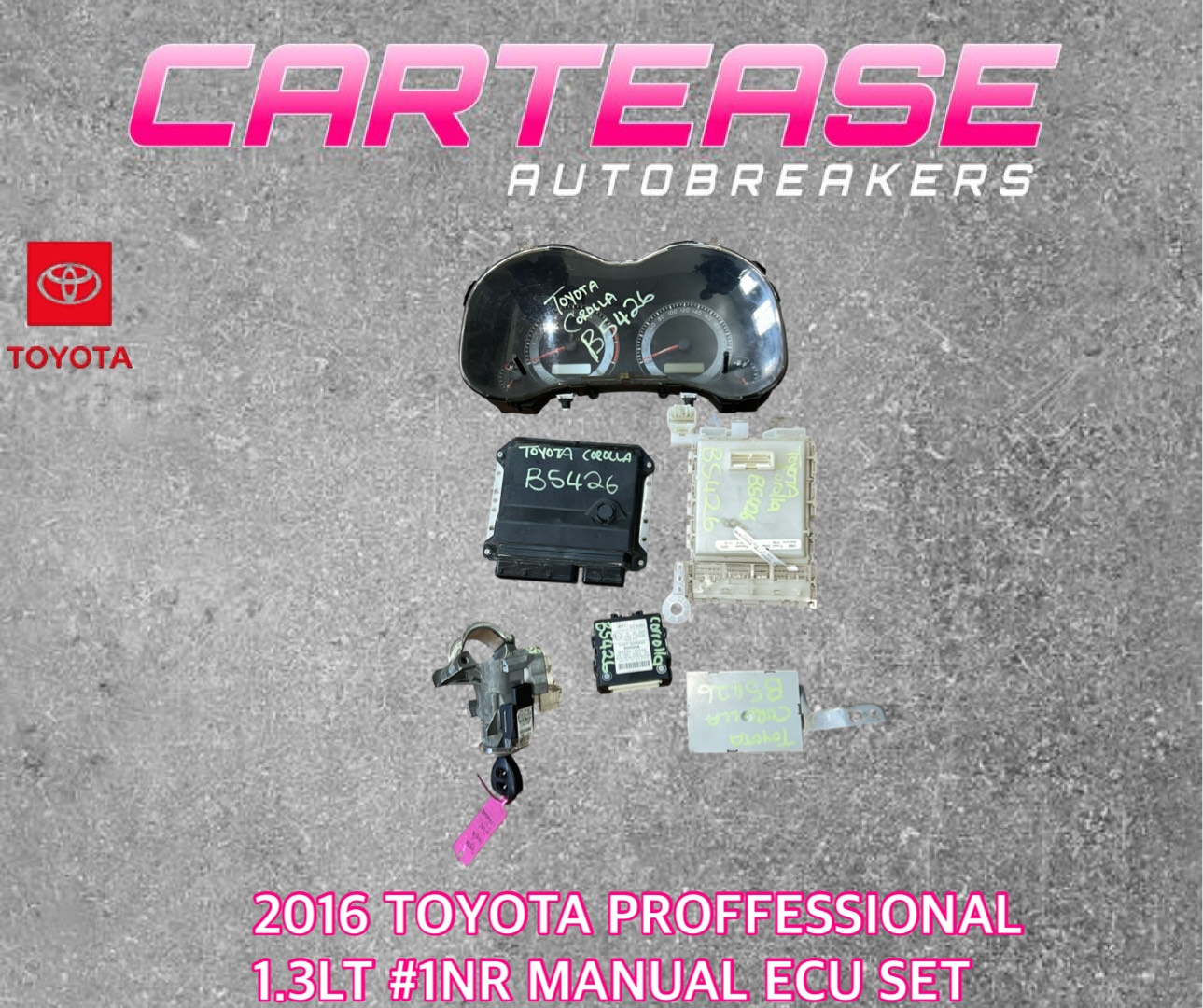 2016 Toyota Professional 1.3 #1NR Manual Ecu Set For Sale - Private Seller 2016 Toyota Professional 1.3 #1NR Manual Ecu Set For Sale - Private Seller