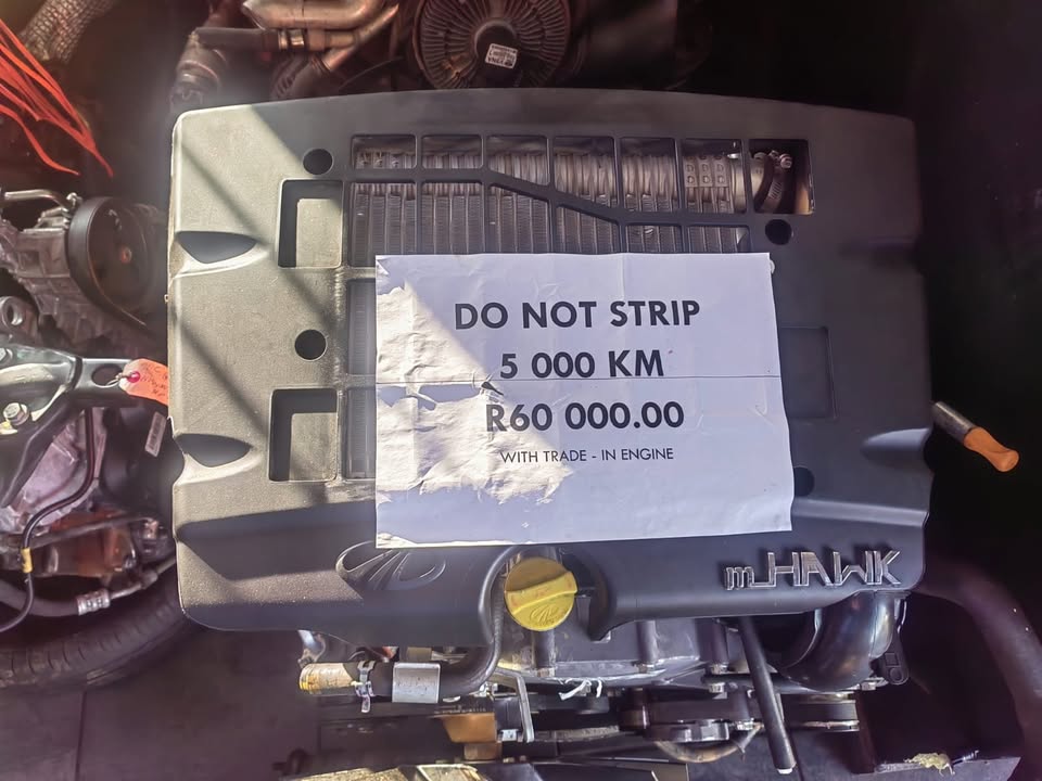 For sale: Mahindra 2.2 mHawk Diesel Engine – Complete Engine - Private Seller