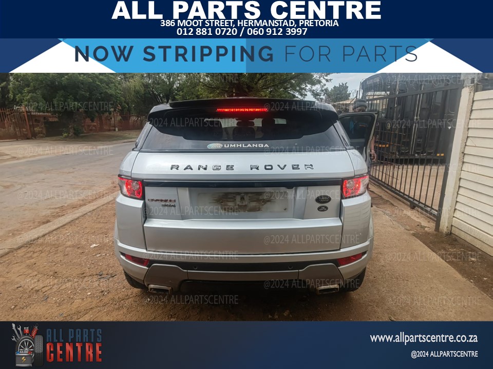 Range Rover 2013 Evoque 2.2 Diesel automatic stripping for spares
