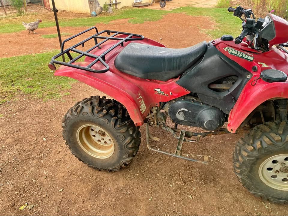 Suzuki Vinson 500 4 x 4 stripping for spares. Meyerton bike scrapyard new & secondhand spares. Andre - Private Seller Suzuki Vinson 500 4 x 4 stripping for spares. Meyerton bike scrapyard new & secondhand spares. Andre - Private Seller