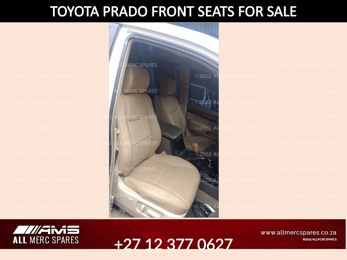 Used Toyota Prado Front Seats Available - Private Seller Used Toyota Prado Front Seats Available - Private Seller