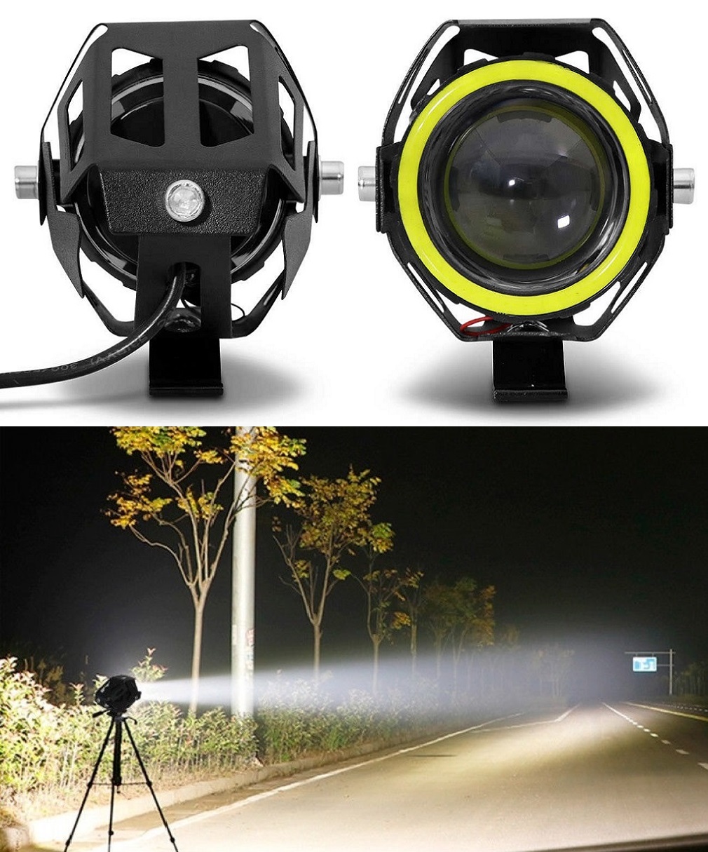 LED Angel Eye Spotlights, Devil Eye Universal Auxiliary Halo Ring Spotlights. Brand New Products.
