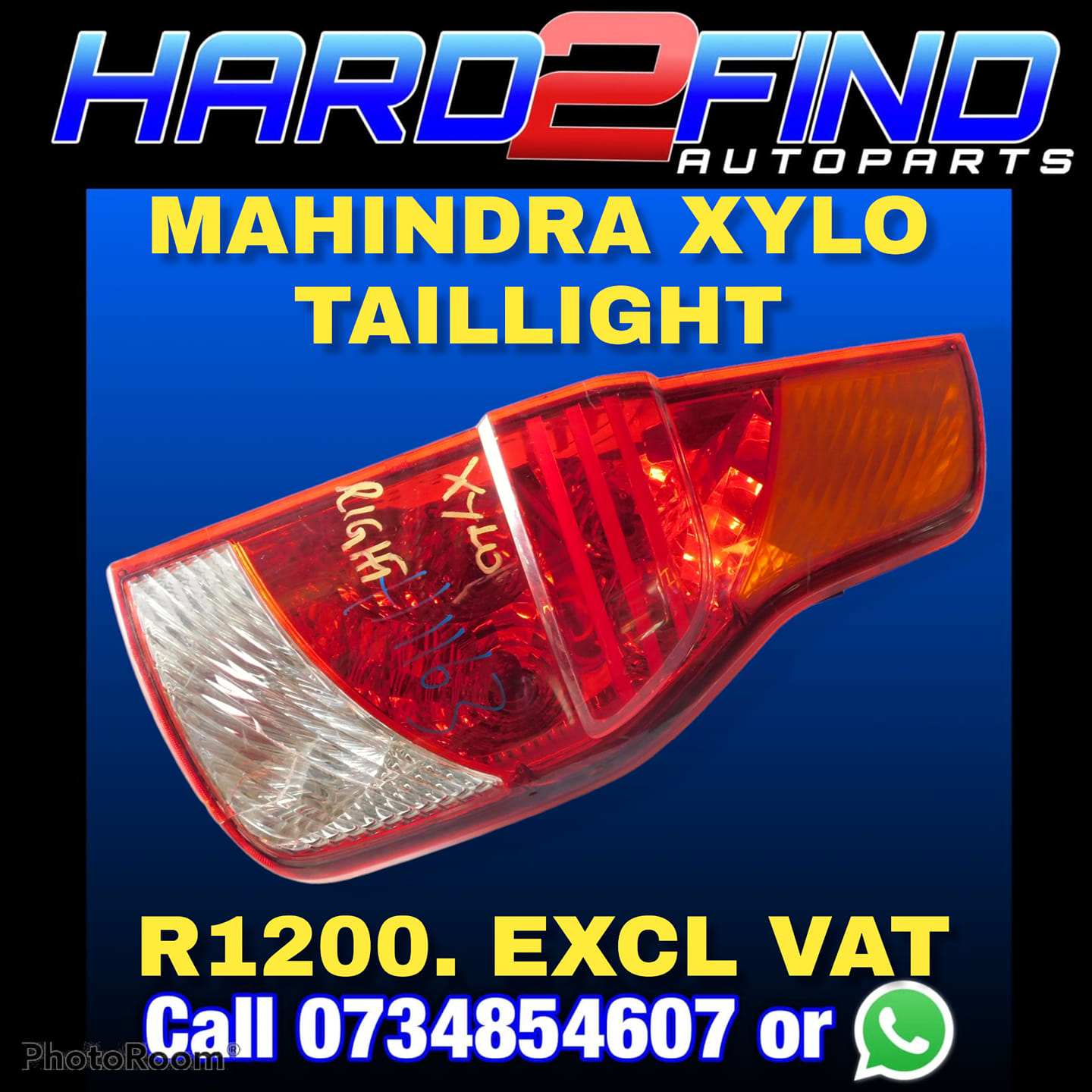 MAHINDRA XYLO TAILLIGHT EXCL VAT. - Private Seller