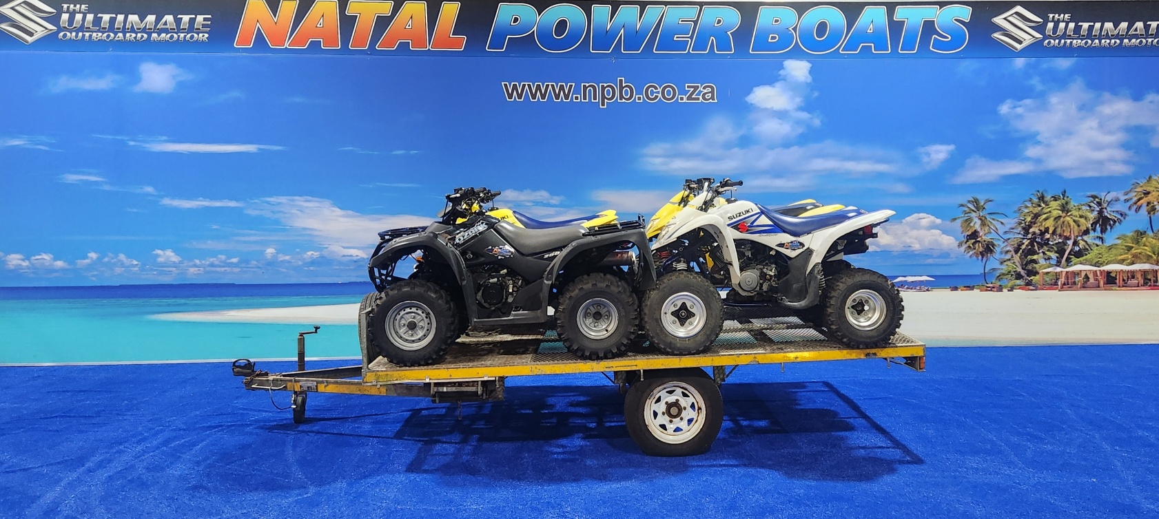 4 X SUZUKI QUADS Z 250
