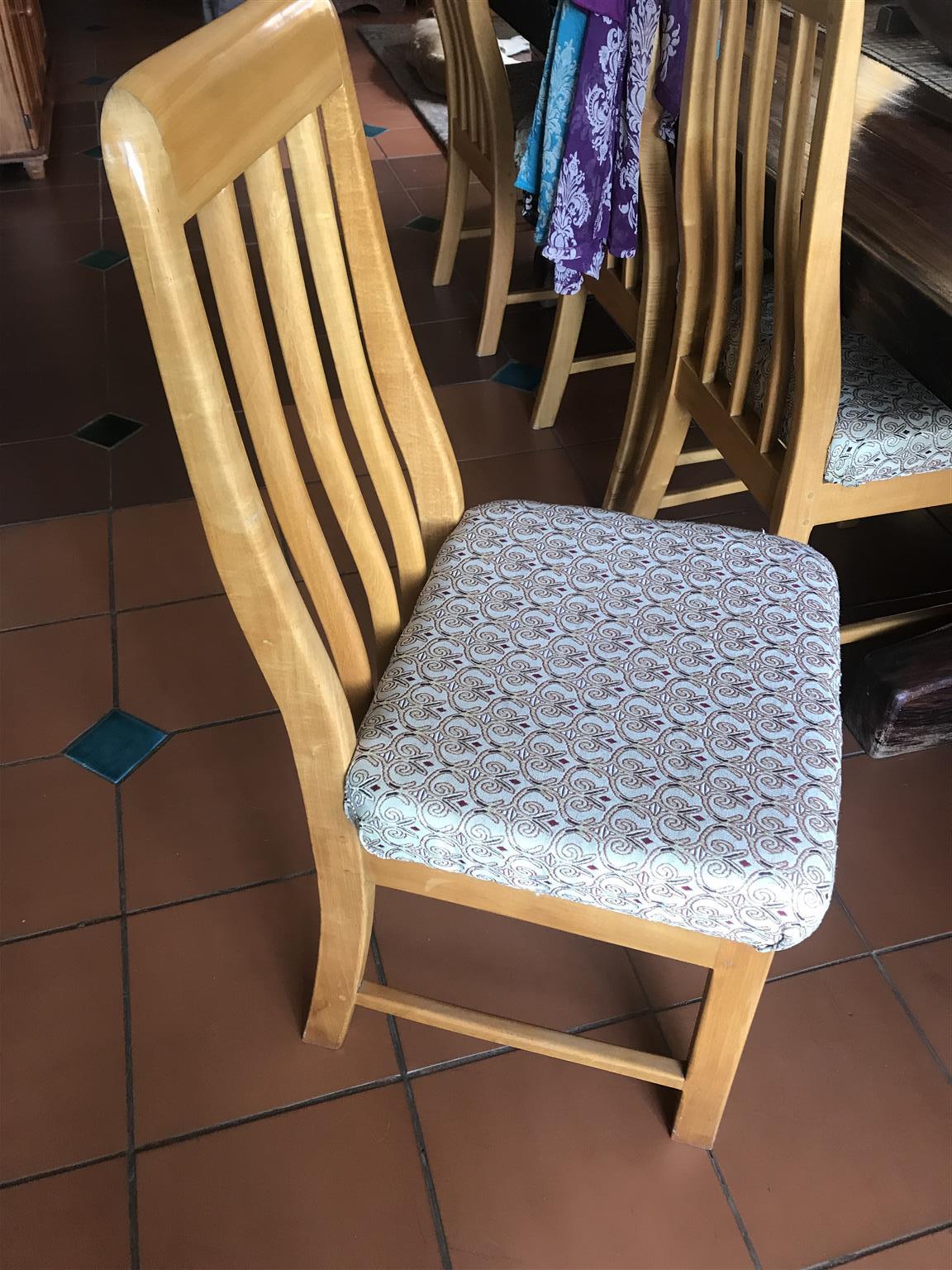 Yellowood dining room chairs