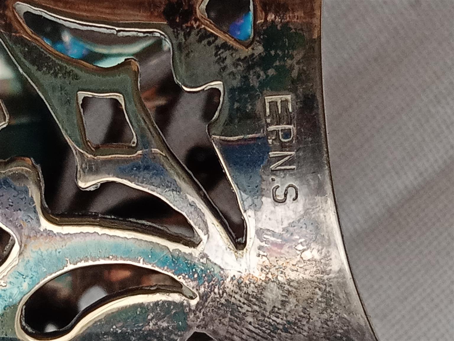 Two Pair of Vintage Silver plated EPNS Napkin Rings