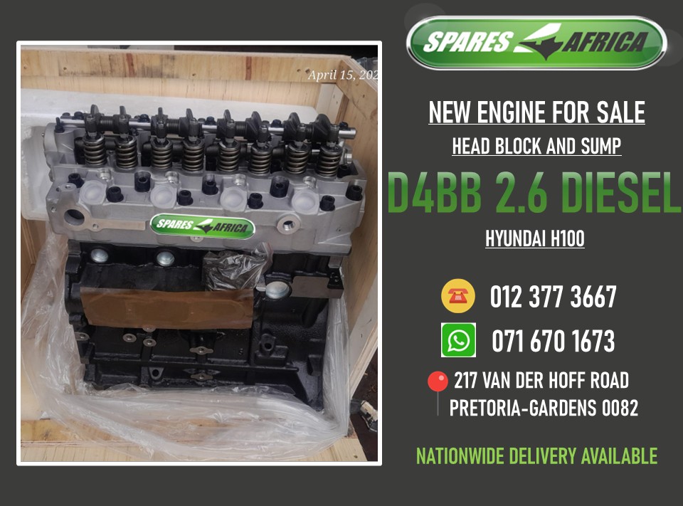 New D4BB 2.6 Diesel Engine Parts - Private Seller New D4BB 2.6 Diesel Engine Parts - Private Seller