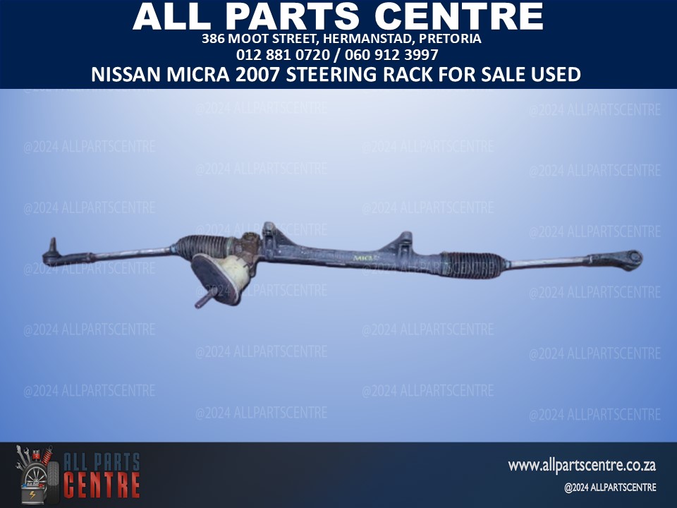 Nissan Micra 2007 Steering Rack for Sale - Private Seller Nissan Micra 2007 Steering Rack for Sale - Private Seller