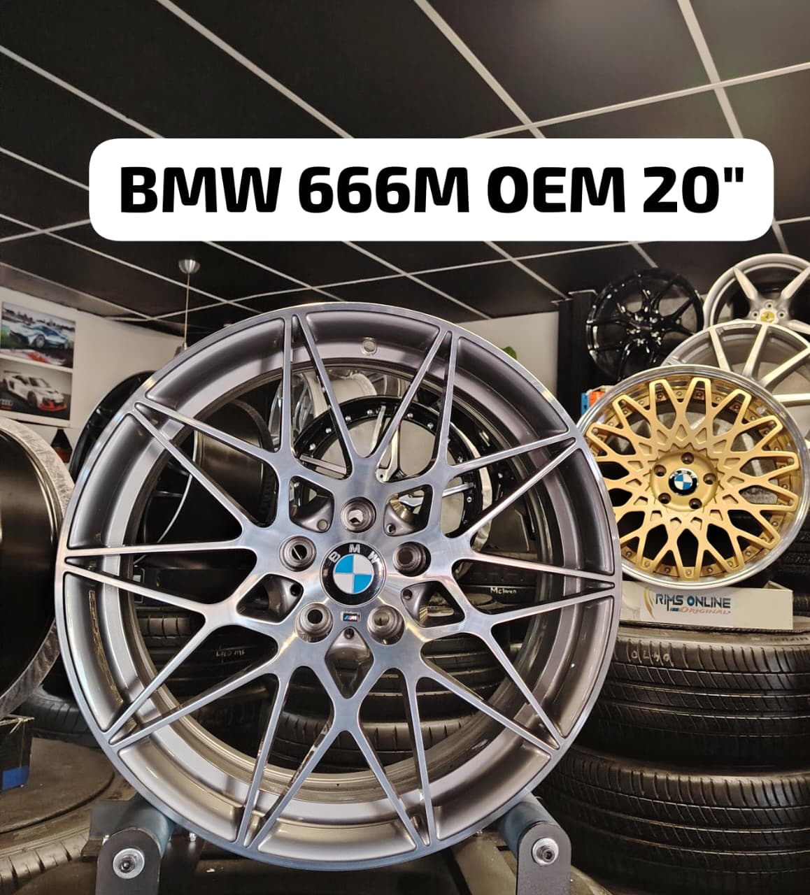 OEM Original 666M M4 Rims - Private Seller