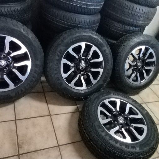 Toyota legends Rs rims and Tyres