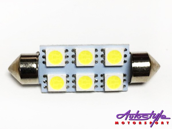 Interior 36mm SMD White LED Bulb
