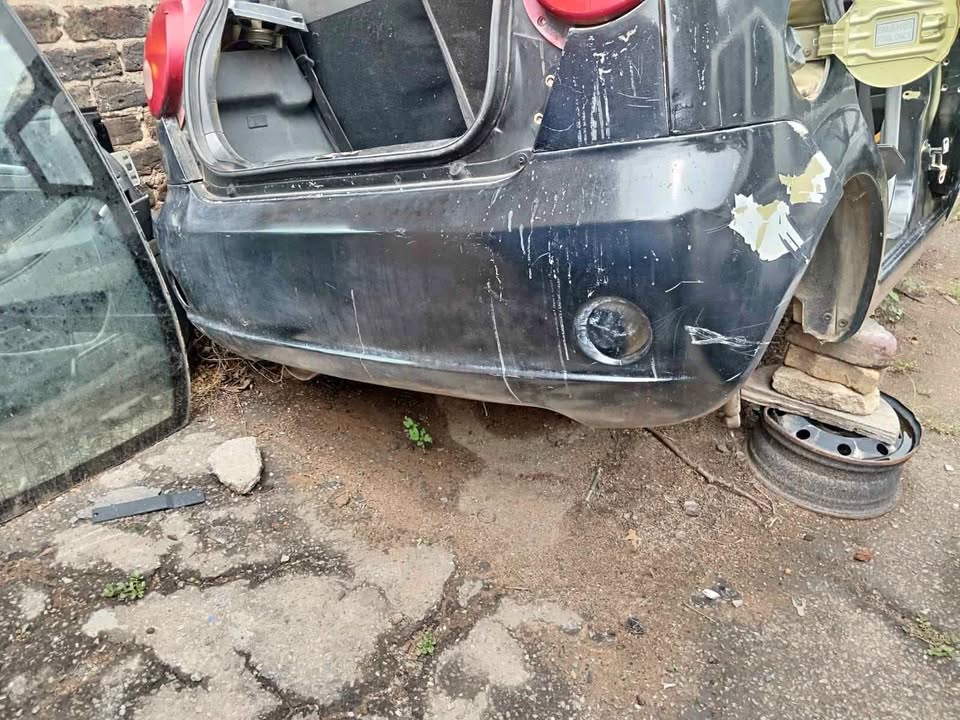 Chevrolet spark lite 2007 rear bumper