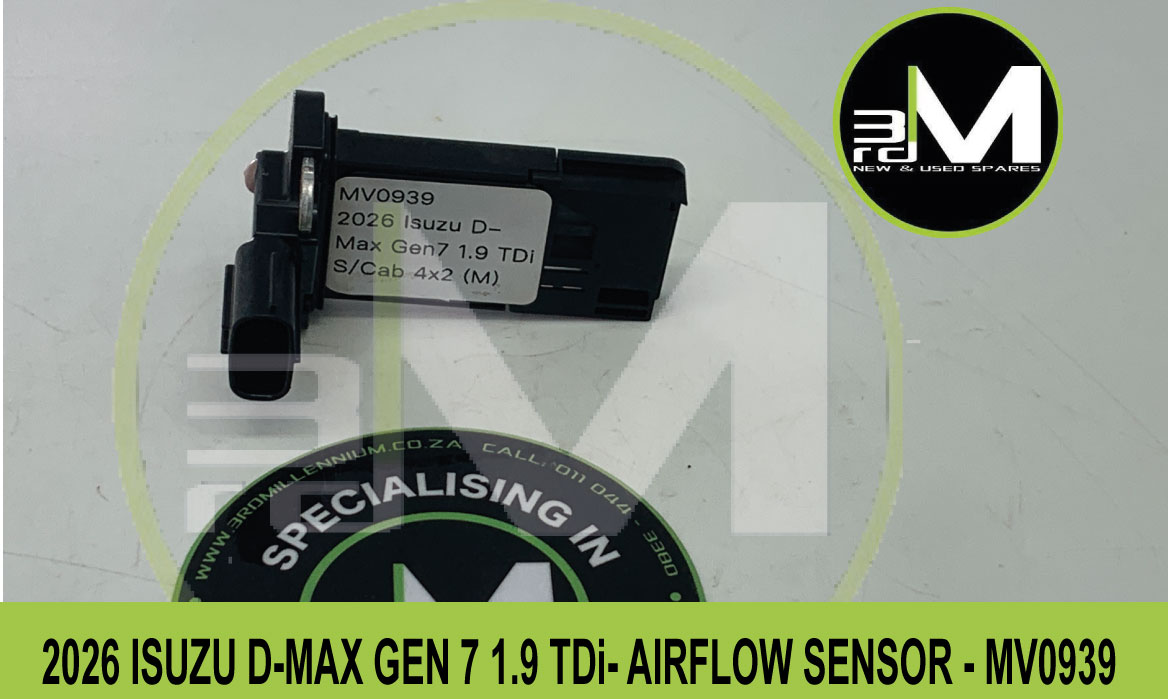 AIRFLOW SENSOR - 2026 ISUZU D-MAX GEN 7 - Private Seller AIRFLOW SENSOR - 2026 ISUZU D-MAX GEN 7 - Private Seller