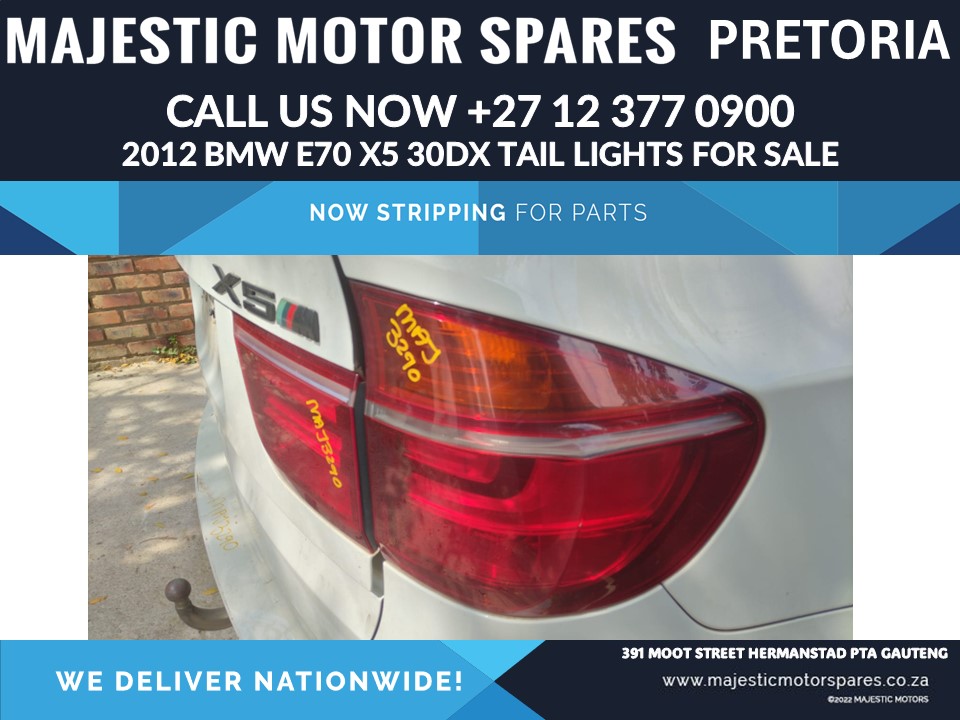 BMW X5 E70 30dx tail lights for sale used - Private Seller BMW X5 E70 30dx tail lights for sale used - Private Seller