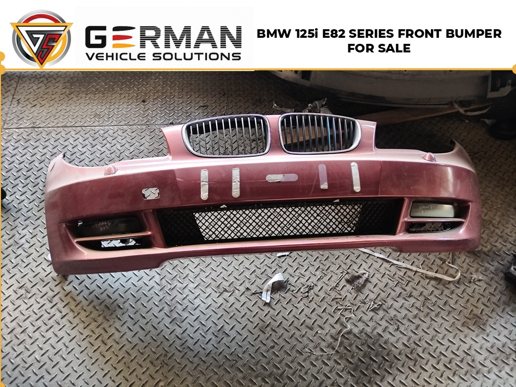 BMW 125i e82 series front bumper pre-owned and available now - Private Seller