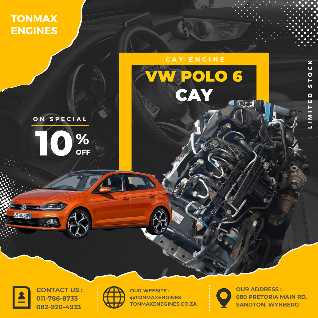 VW Polo 6 CAY Engine for Sale Engine for Sale