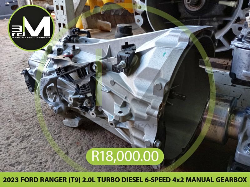 2023 FORD RANGER (T9) 2.0L TURBO DIESEL 6 SPEED 4×2 MANUAL GEARBOX MV0752
