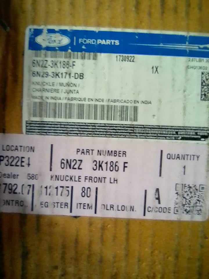 Ford Figo/ Ikon steering knuckle left front