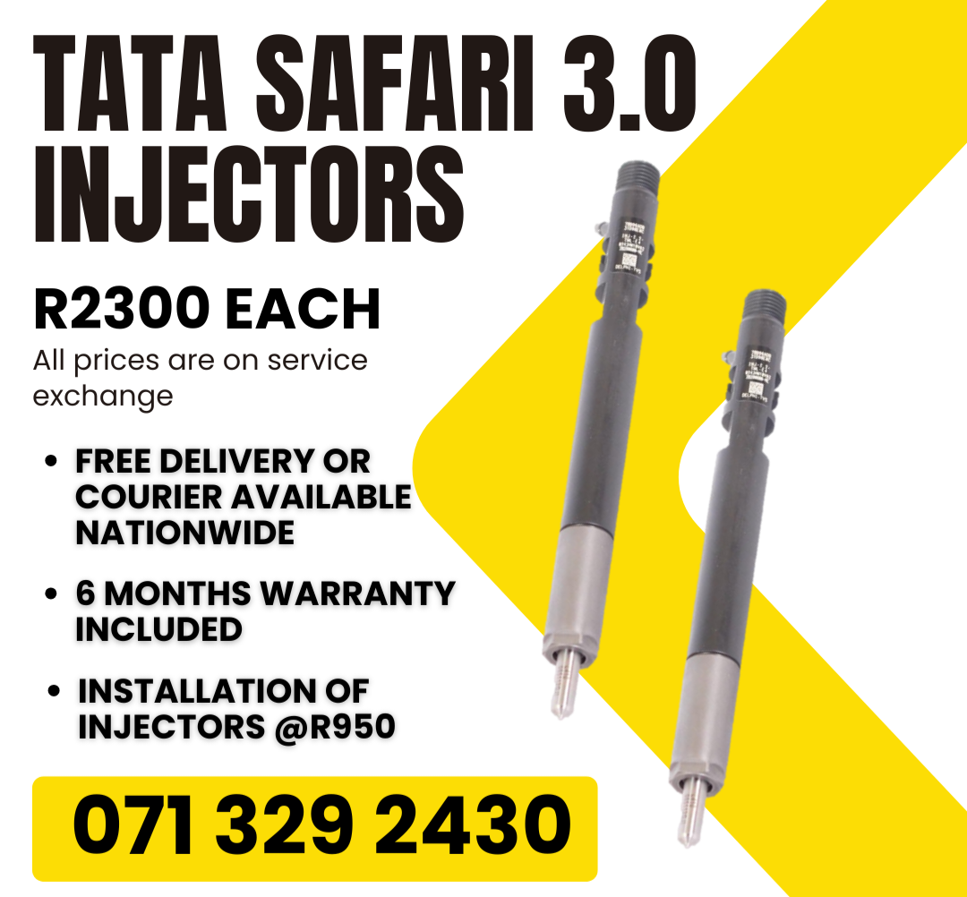 TATA SAFARI 3.0 INJECTORS FOR SALE WITH WARRANTY - Private Seller TATA SAFARI 3.0 INJECTORS FOR SALE WITH WARRANTY - Private Seller