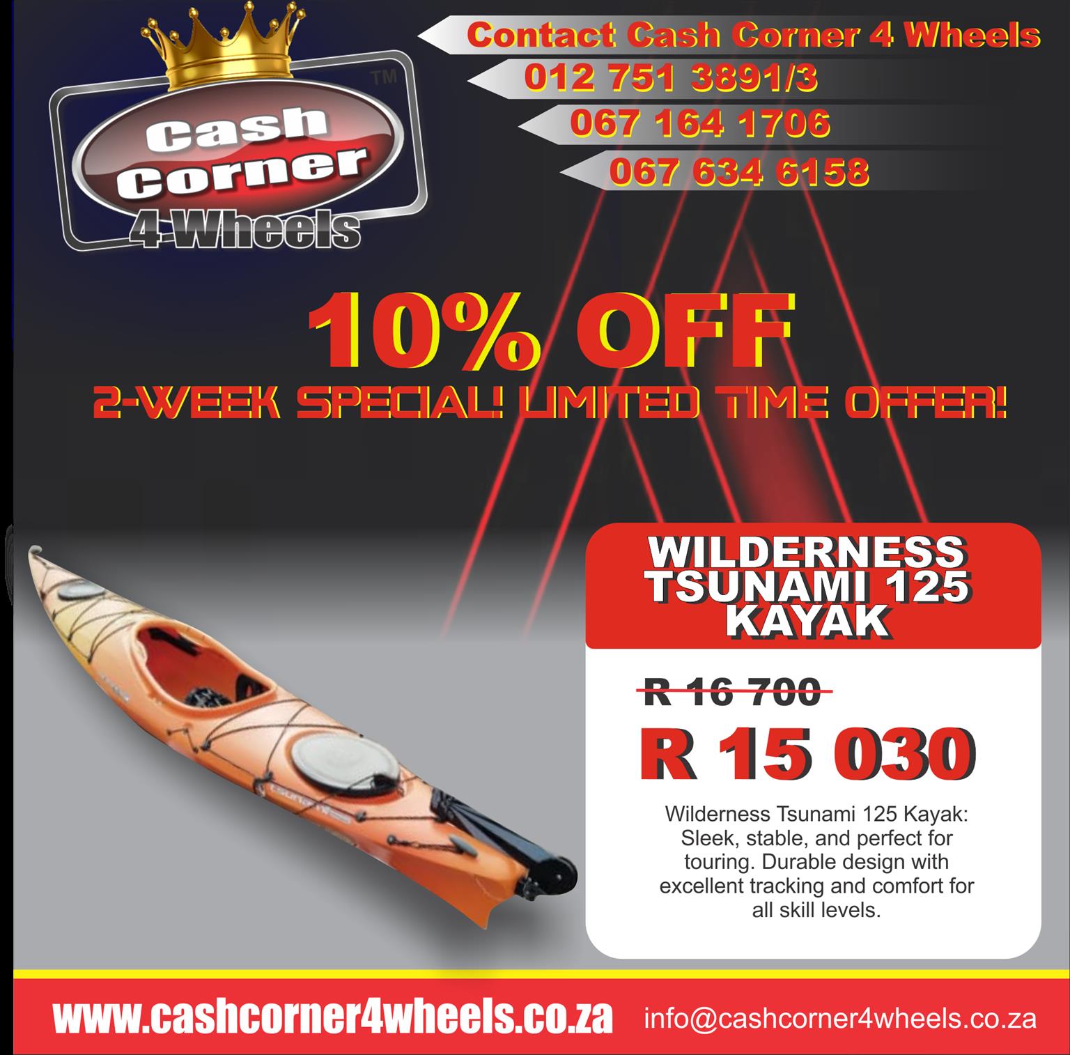 Wilderness Tsunami 125 Kayak Wilderness Tsunami 125 Kayak