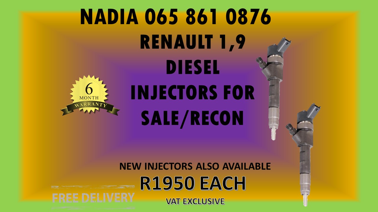 RENAULT 1.9 DIESEL INJECTORS FOR SALE - QUALITY INJECTORS - Private Seller RENAULT 1.9 DIESEL INJECTORS FOR SALE - QUALITY INJECTORS - Private Seller