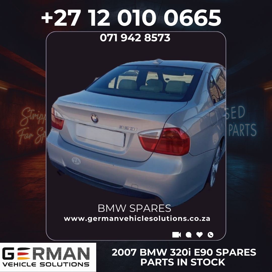 2007 BMW 320i E90 – Breaking for Spares (All Parts Available) - Private Seller 2007 BMW 320i E90 – Breaking for Spares (All Parts Available) - Private Seller