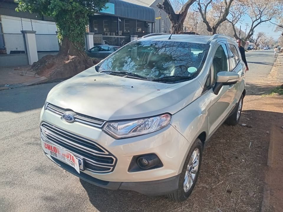 2014 Ford Ecosport 1.5TDCi manual Titanium leather Seat
