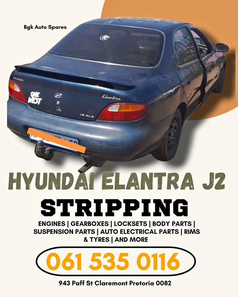 Hyundai Elantra j2 stripping for spares Call or WhatsApp me
