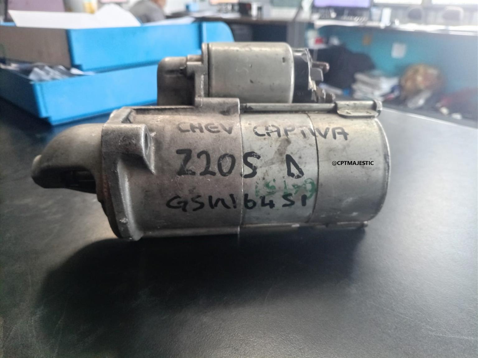 CHEVROLET CAPTIVA Z20S STARTER FOR SALE - Private Seller CHEVROLET CAPTIVA Z20S STARTER FOR SALE - Private Seller