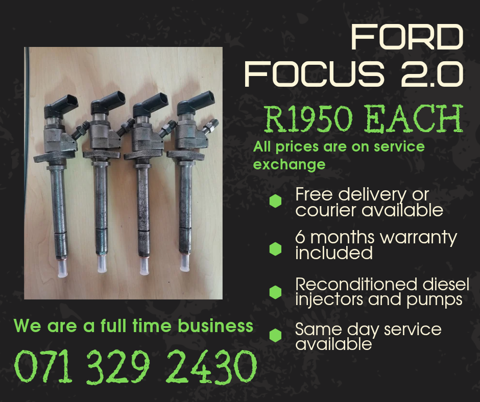 FORD FOCUS 2.0 INJECTORS FOR SALE WITH WARRANTY - Private Seller FORD FOCUS 2.0 INJECTORS FOR SALE WITH WARRANTY - Private Seller