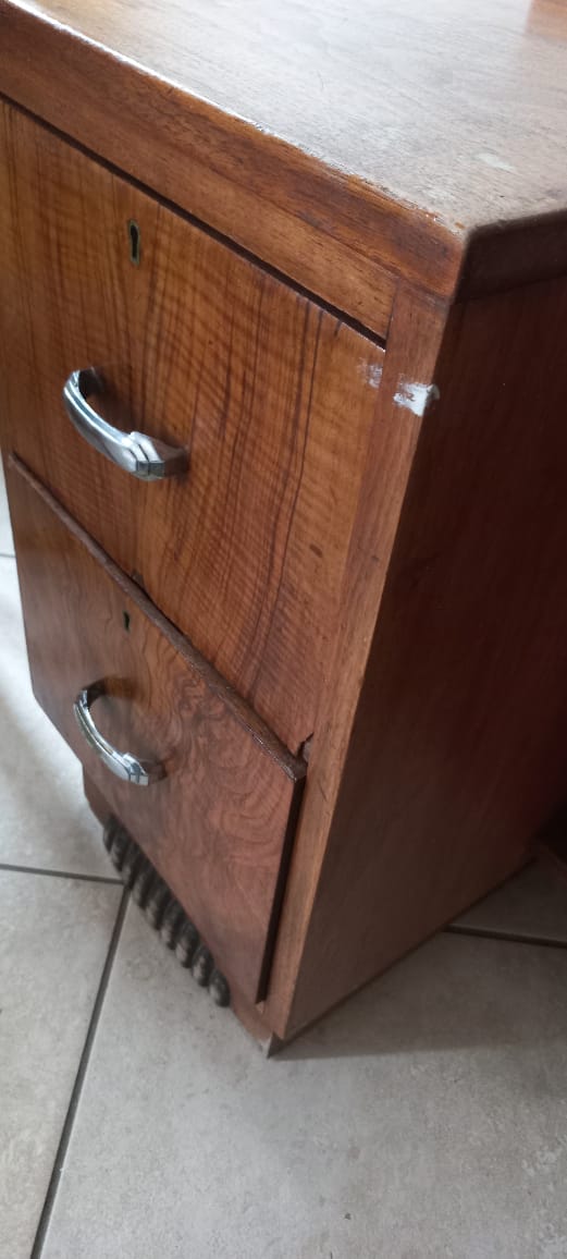 Hand made teak dressing table